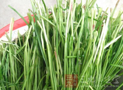 韭菜中還含有一定量的鋅